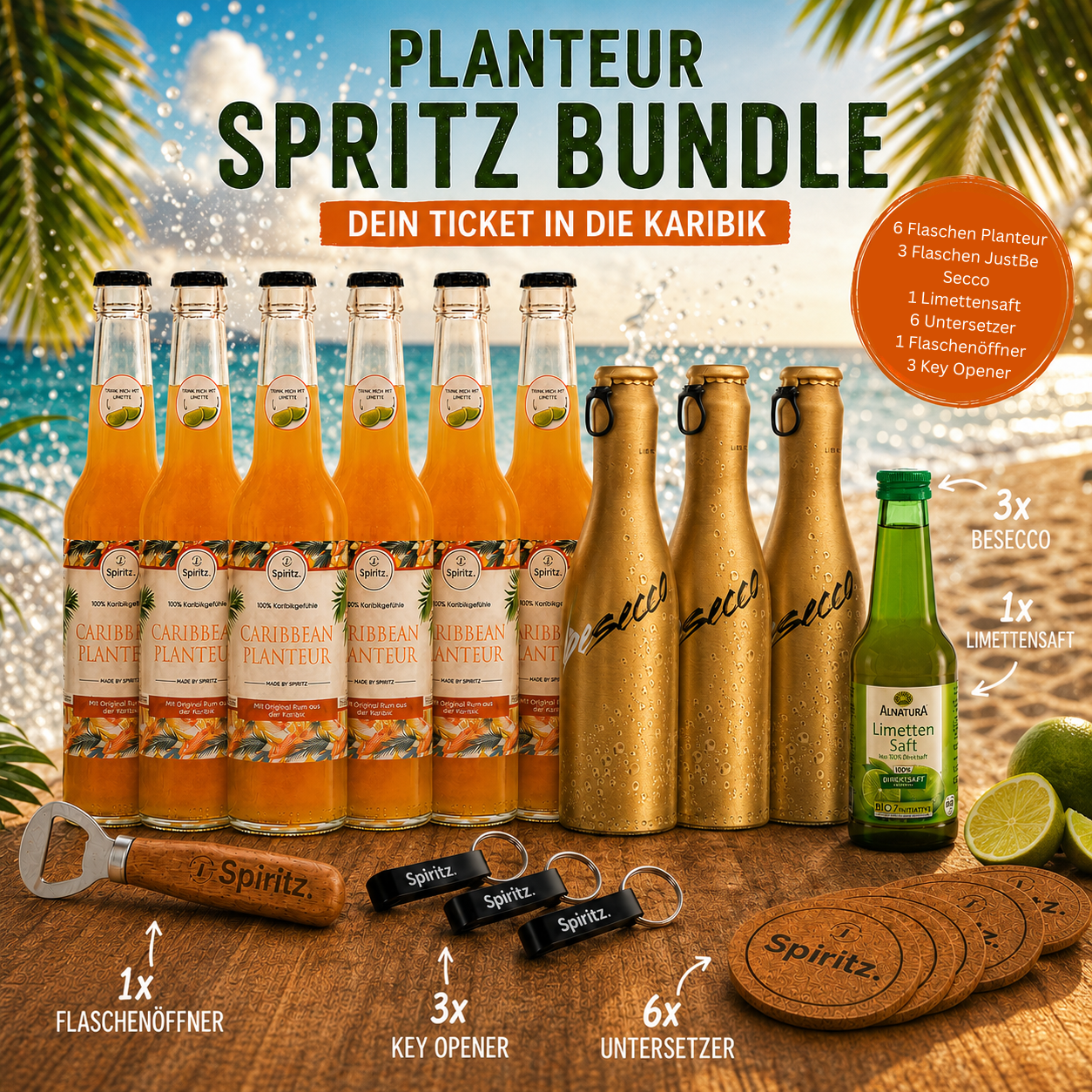 Planteur Spritz Bundle - 6x275ml - 10,6%vol.