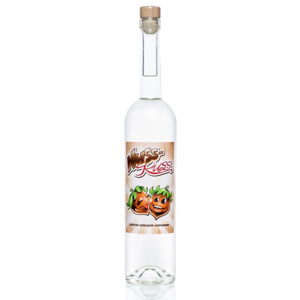 Kultbrand Nuss Kuss Haselnuss-Schnaps Flasche
