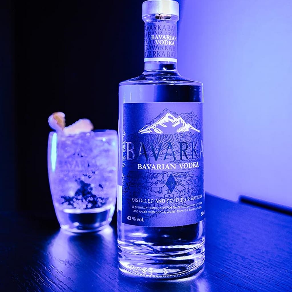 Lantenhammer Bavarka Bavarian Vodka Flasche