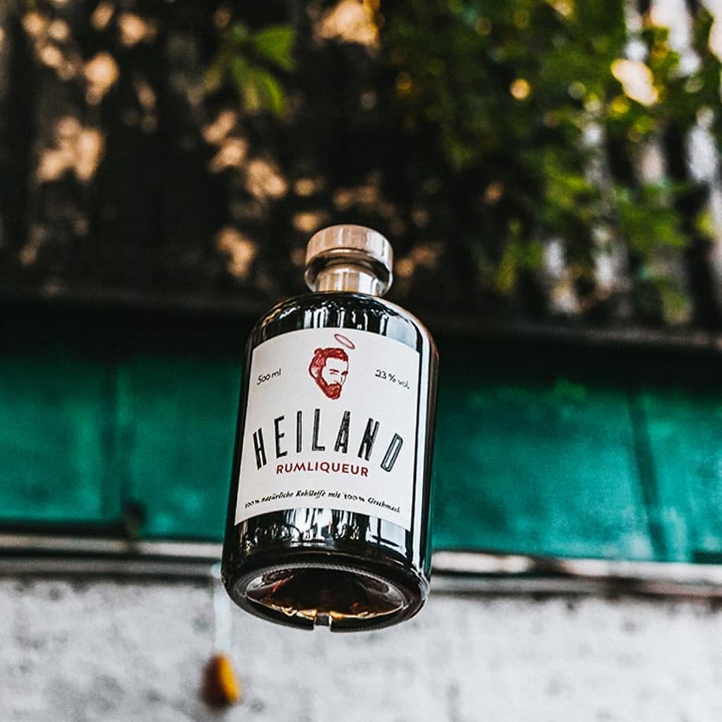 Lantenhammer Heiland Rumlikör Flasche