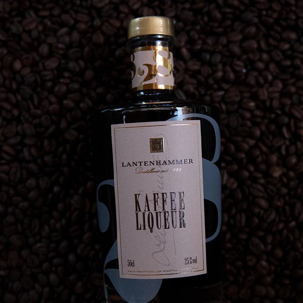 Lantenhammer Kaffeelikör Flasche