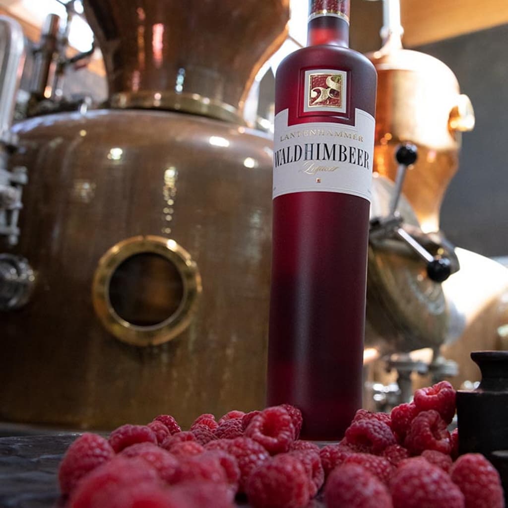 Lantenhammer Waldhimbeer Likör Flasche