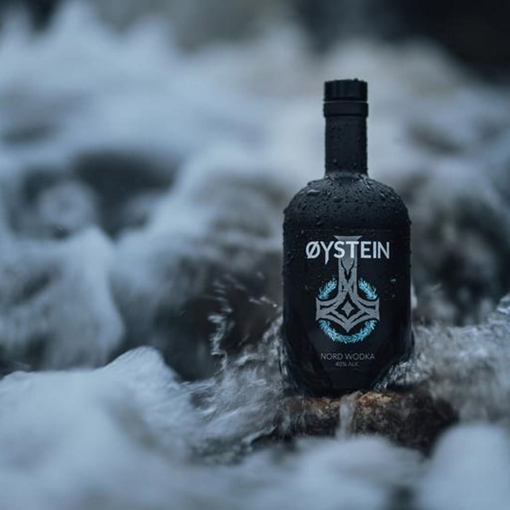 Øystein Nord Wodka Flasche