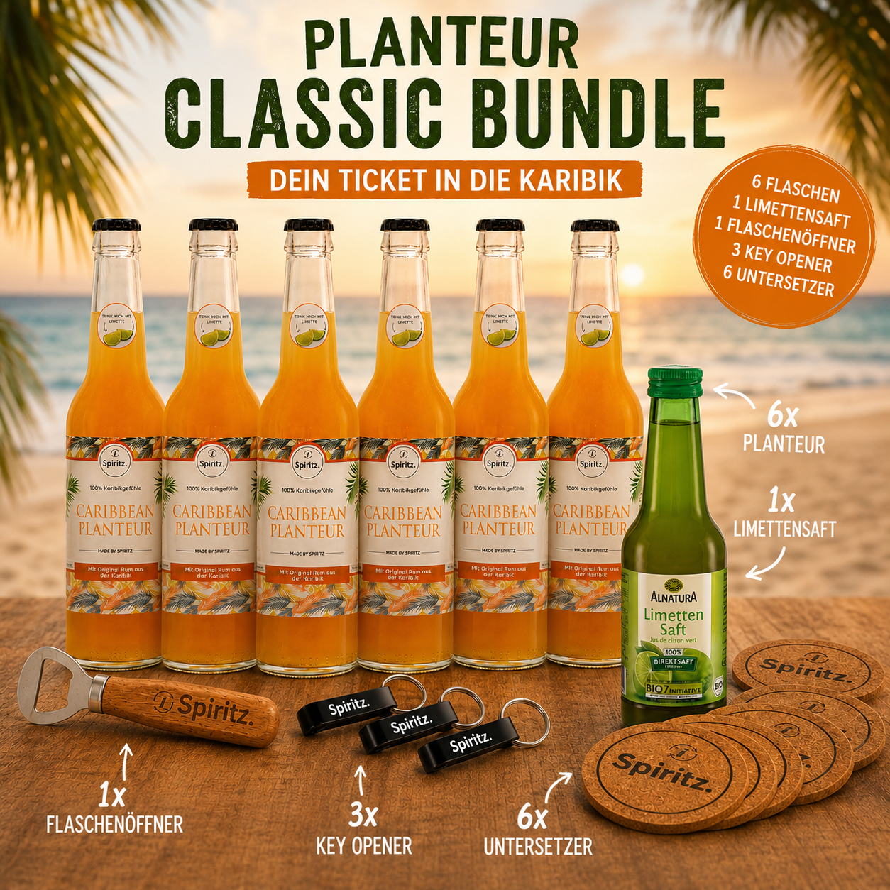 Planteur Classic Bundle - 6x275ml - 10,6%vol.