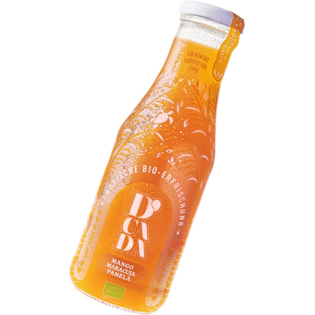D´cada Mango-Maracuja-Panel Flasche
