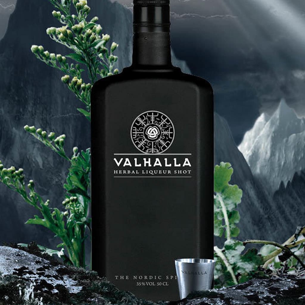 Valhalla Herb Shot Flasche